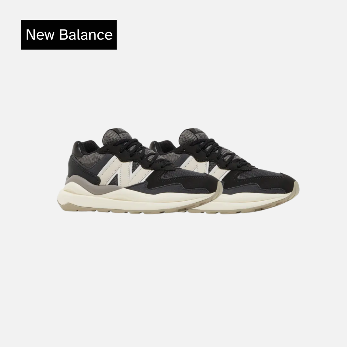 New Balance 57/40 Big Kid 'Black Moonbeam'