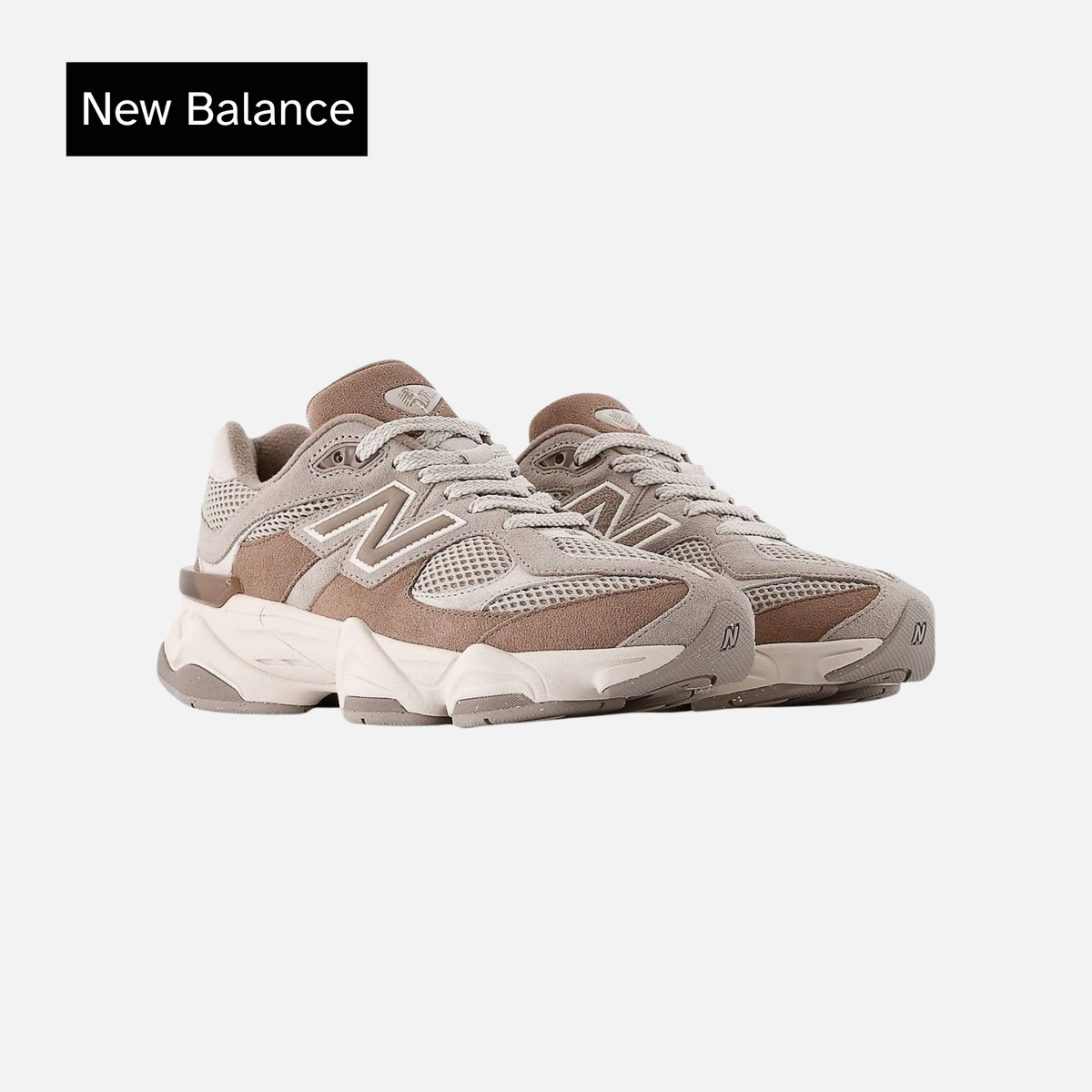 New Balance 9060 Big Kid 'Mushroom Arid Stone'