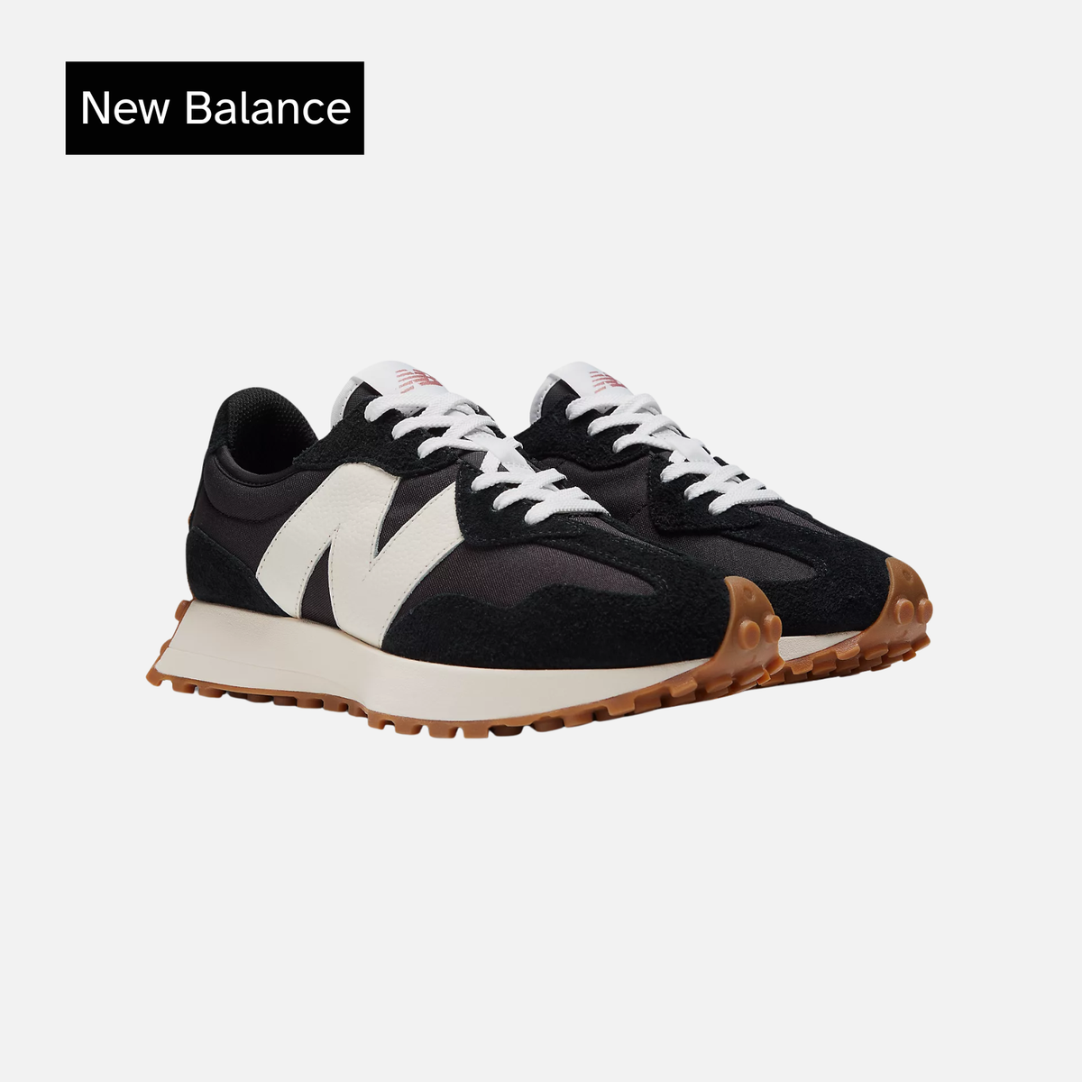 New Balance Wmns 327 'Black White Gum'