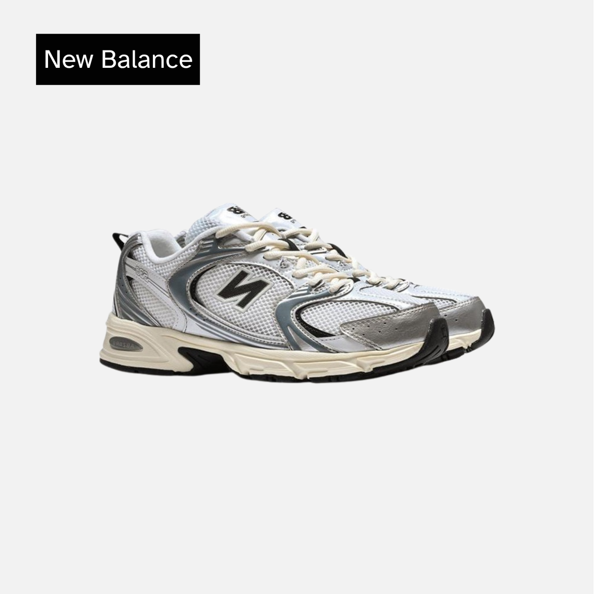 New Balance 530 'Silver Metallic Black Cement'