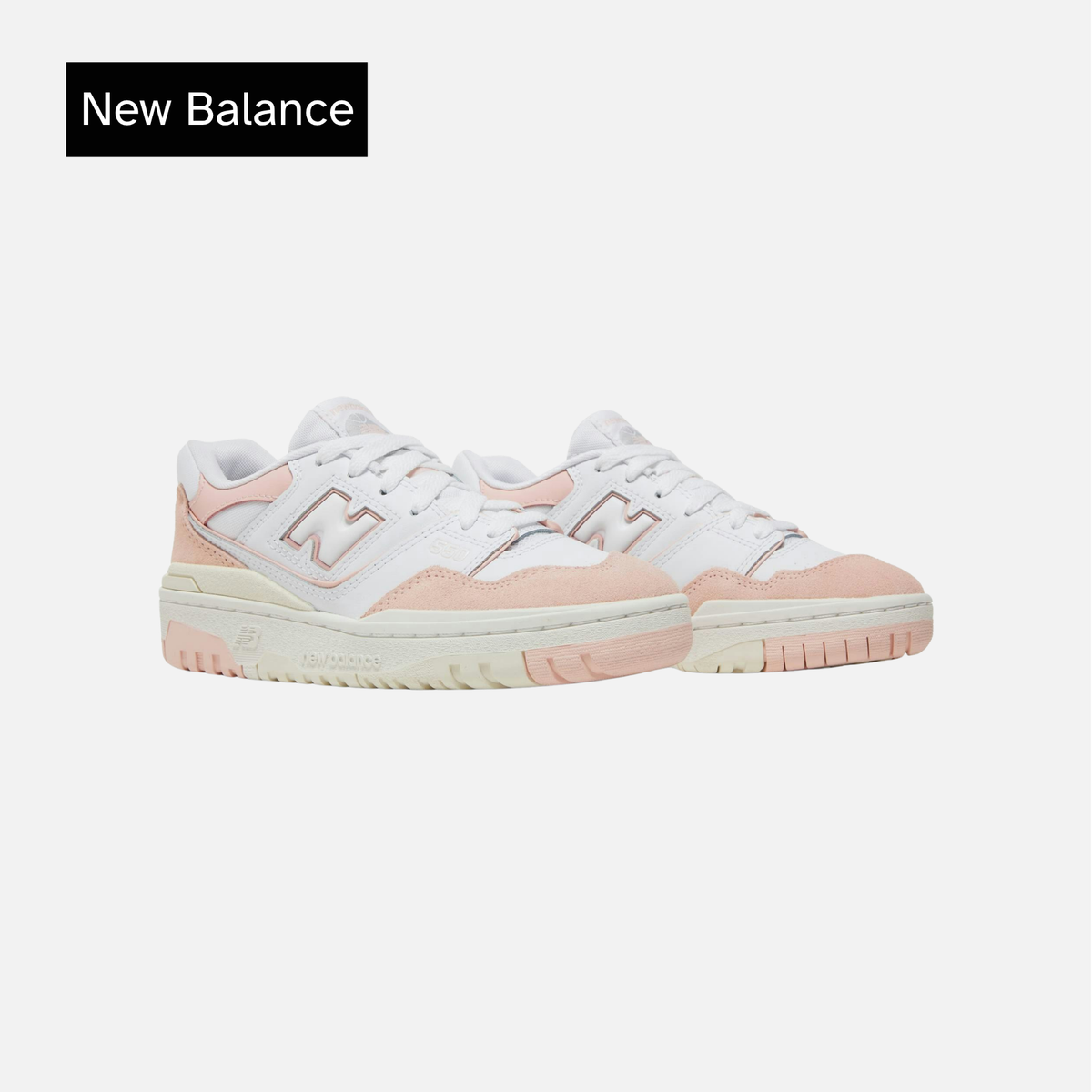 New Balance 550 Big Kid 'Pink Sand White'