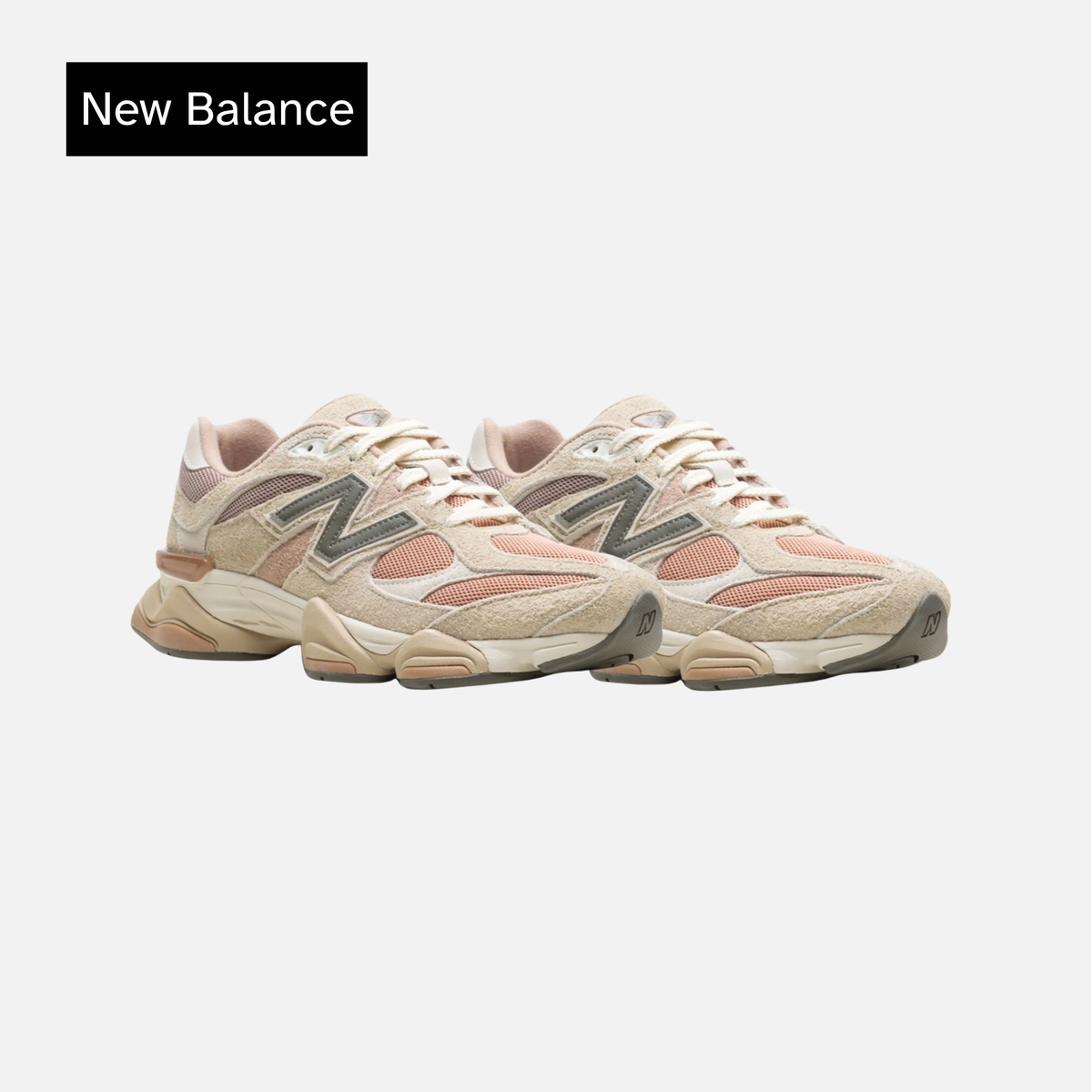 New Balance 9060 Big Kid 'Craftwork Pack - Light Sparrow' Foot Locker Exclusive