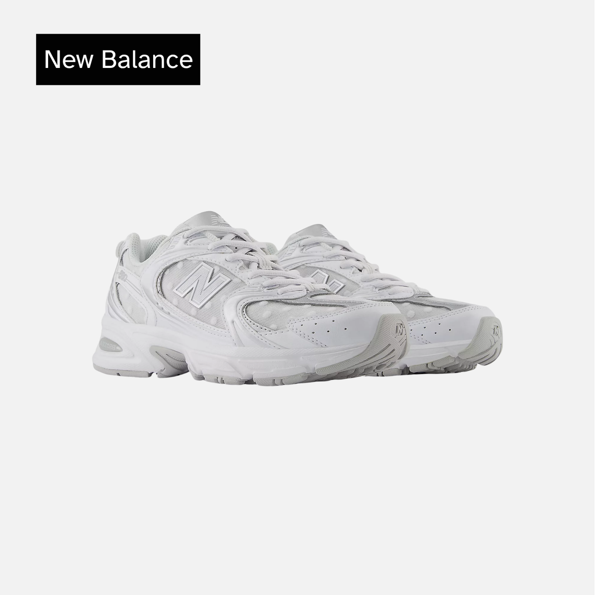 New Balance 530 'White Silver Metallic Polka Dots'