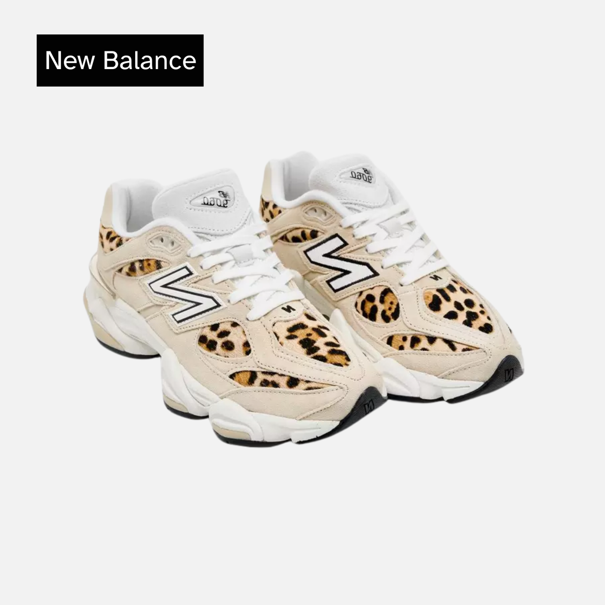 New Balance Wmns 9060 'Tan Leopard White'