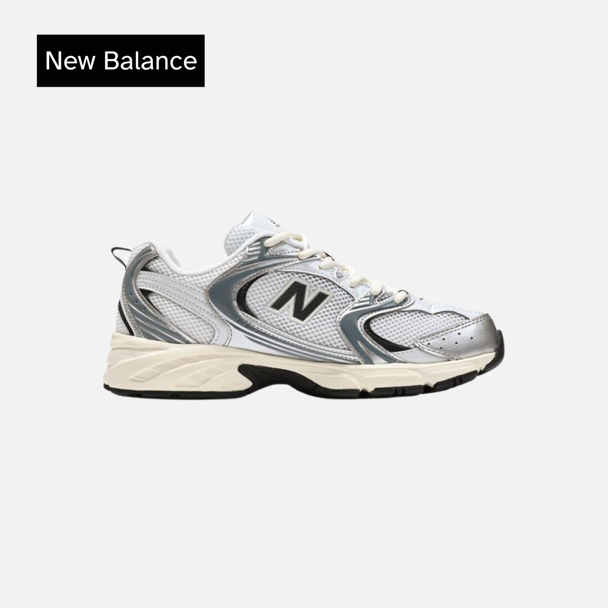New Balance 530 'Silver Metallic Black Cement'