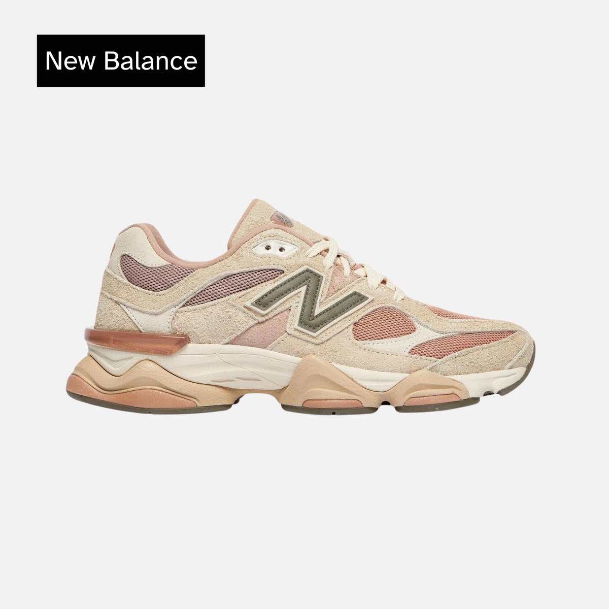New Balance 9060 Big Kid 'Craftwork Pack - Light Sparrow' Foot Locker Exclusive