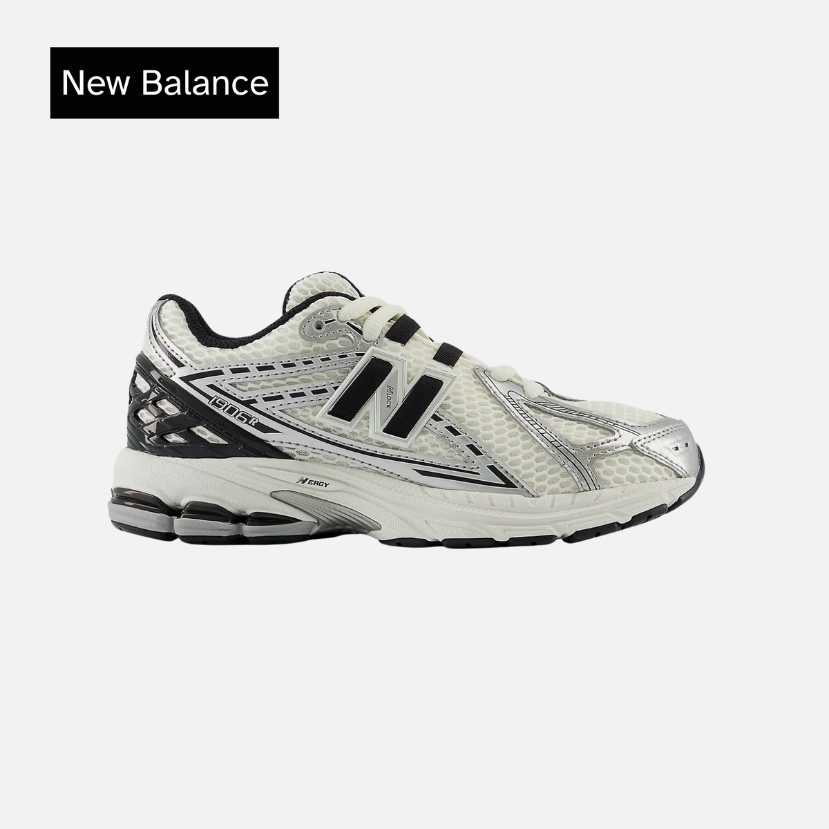 New Balance 1906R Big Kid 'Silver Metallic Black'