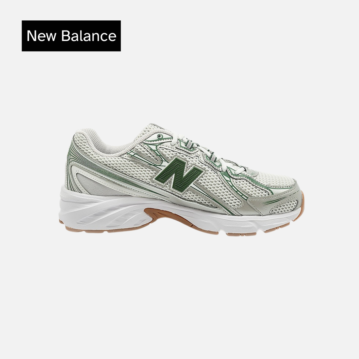 New Balance 740v2 'Grey Matter Dark Alpine Green'