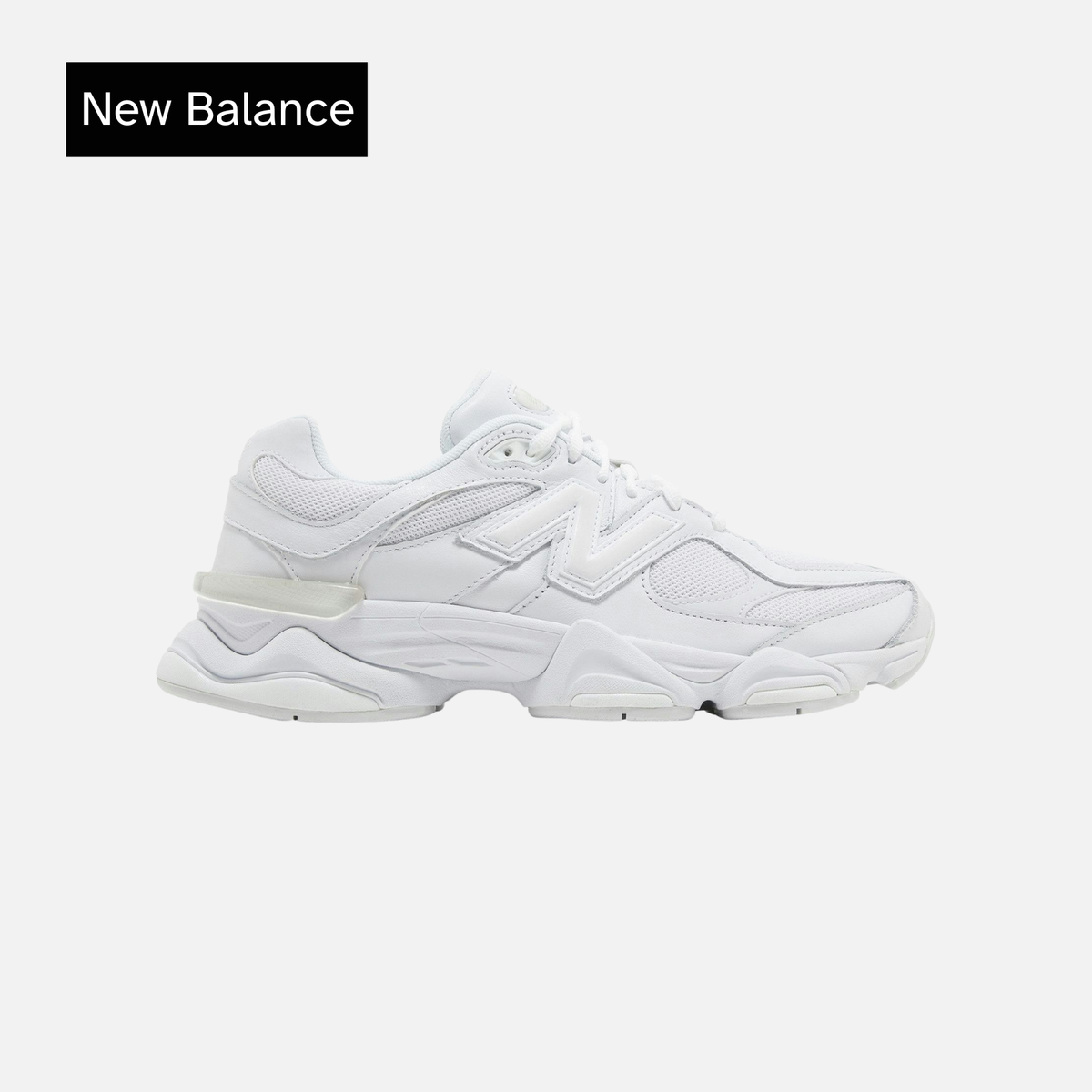 New Balance 9060 'Triple White'