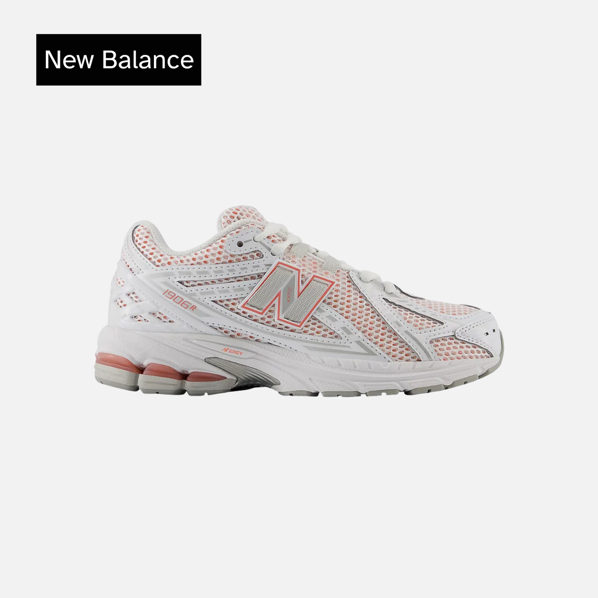 New Balance 1906R Big Kid 'White Sun Fade Red'