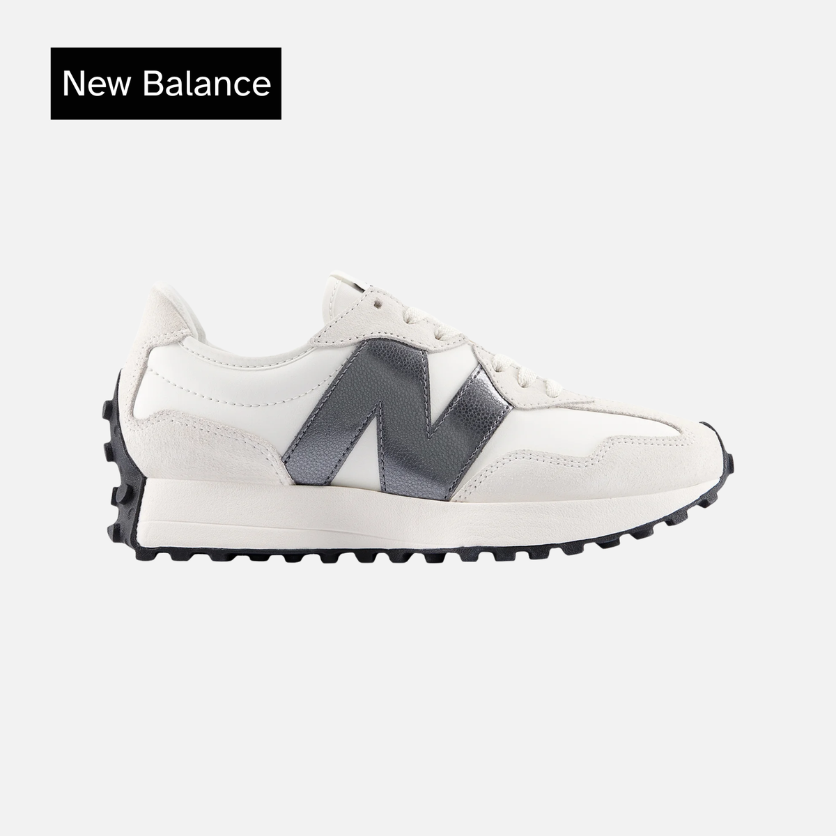 New Balance Wmns 327 'White Dark Grey'
