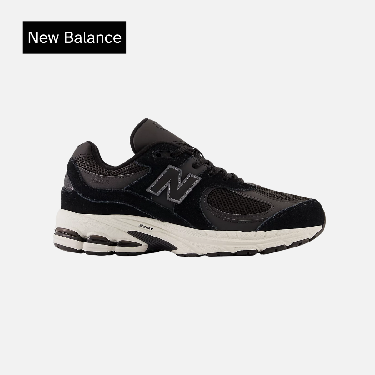 New Balance 2002R Big Kid 'Black Phantom'