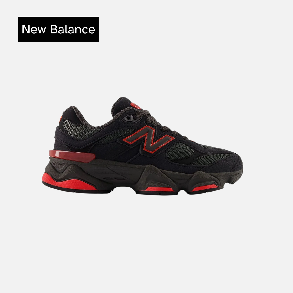 New Balance 9060 Big Kid 'Black Red'