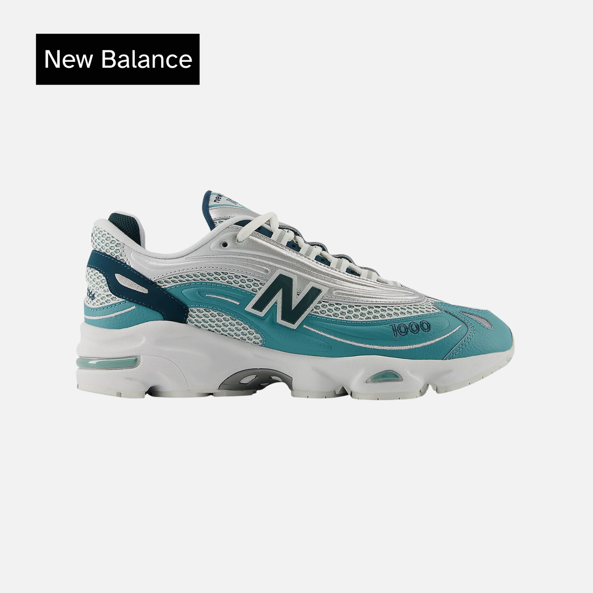 New Balance 1000 'Faded Teal White'