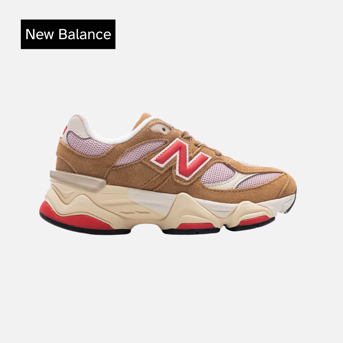 New Balance 9060 Little Kid 'Great Plains True Red'