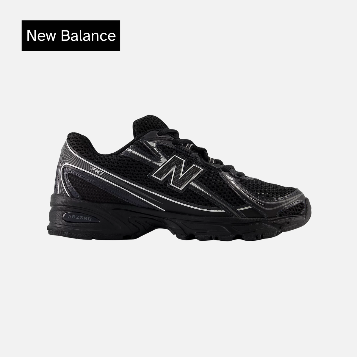 New Balance 740v2 'Black Silver Metallic'