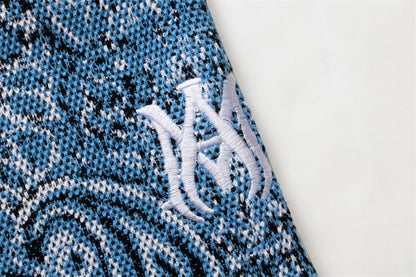 AMRI Bandana Print B-Ball Drawstring Shorts