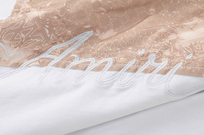 AMRI Bandana-Embellished Cotton T-Shirts