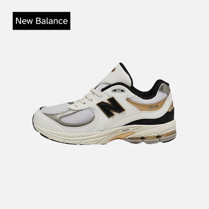 New Balance 2002R Big Kid 'White Black Gold'