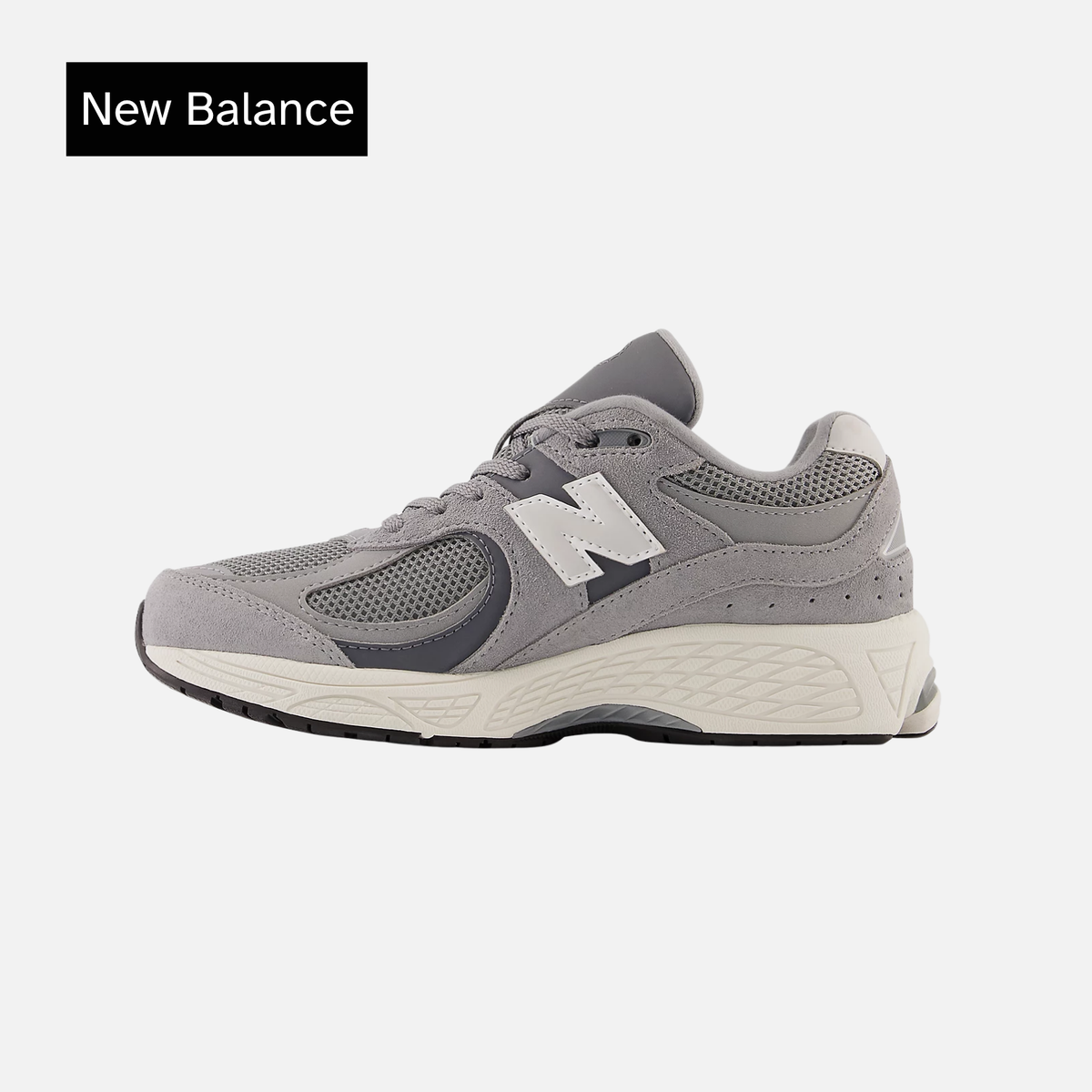 New Balance 2002R Big Kid 'Steel Lead'