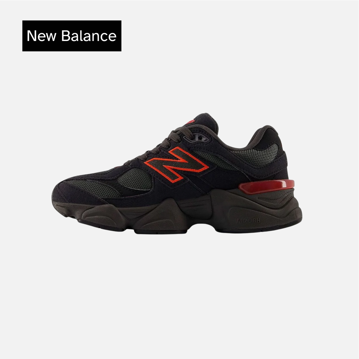 New Balance 9060 Big Kid 'Black Red'