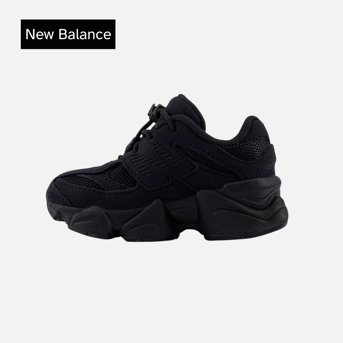 New Balance 9060 Toddler 'Triple Black Suede'