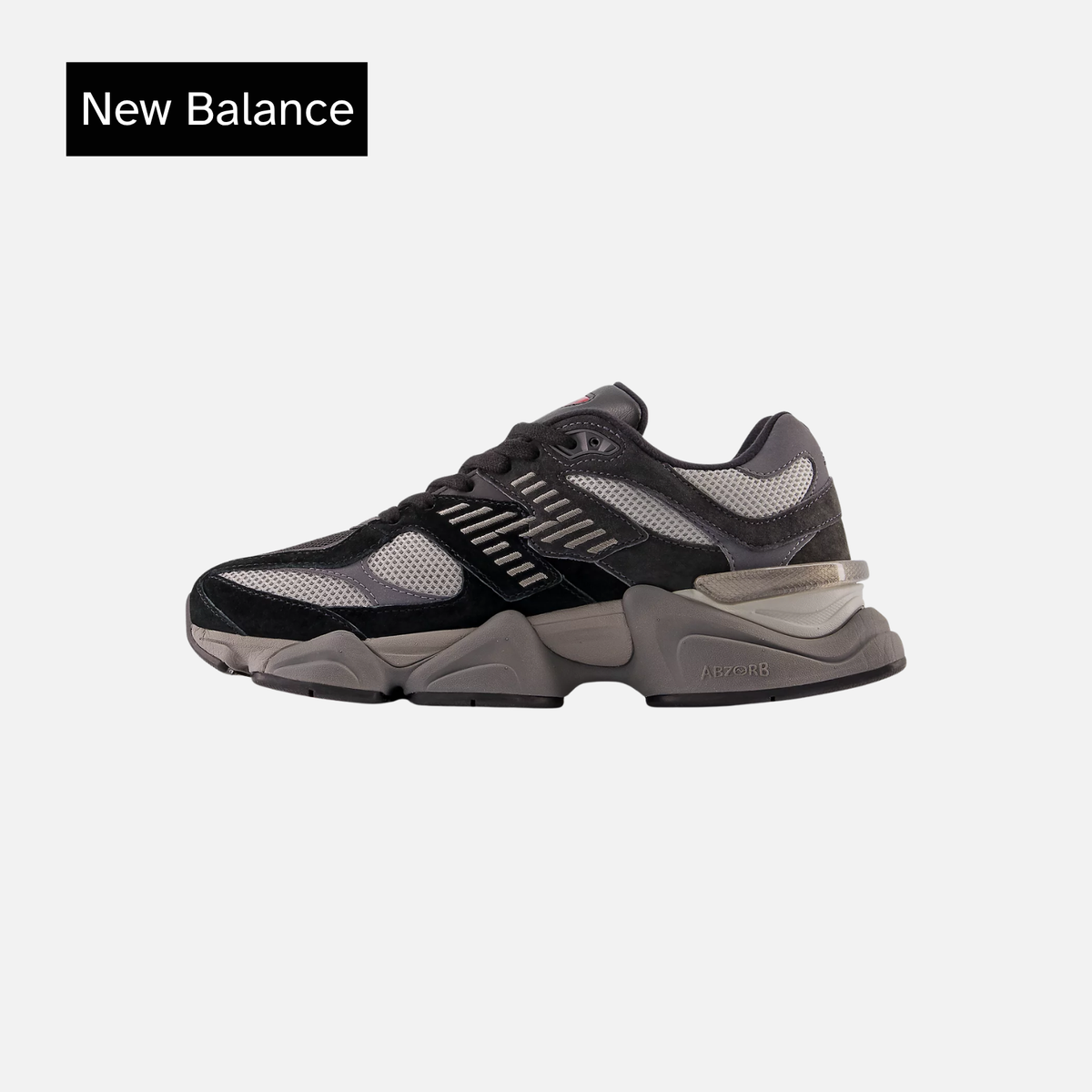 New Balance 9060 'Black Castlerock' Grey