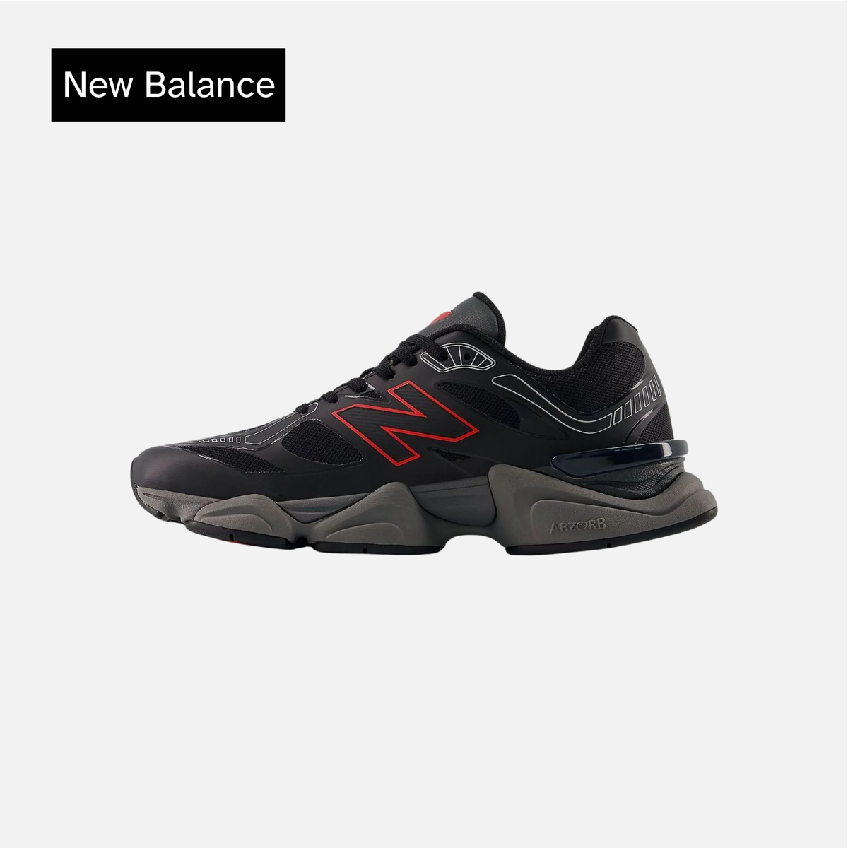 New Balance 9060 'Black Red'