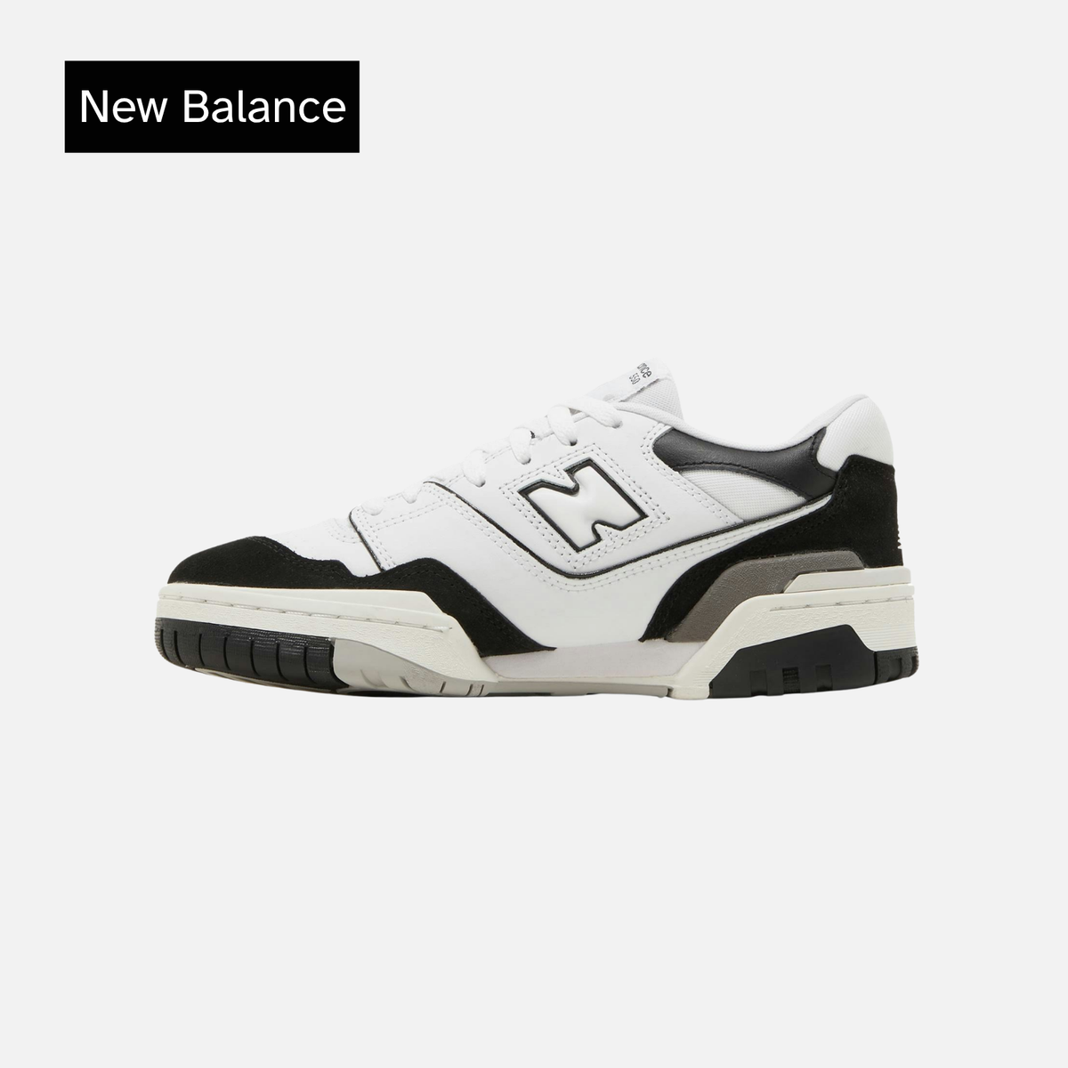 New Balance 550 Big Kid 'White Black Rain Cloud'