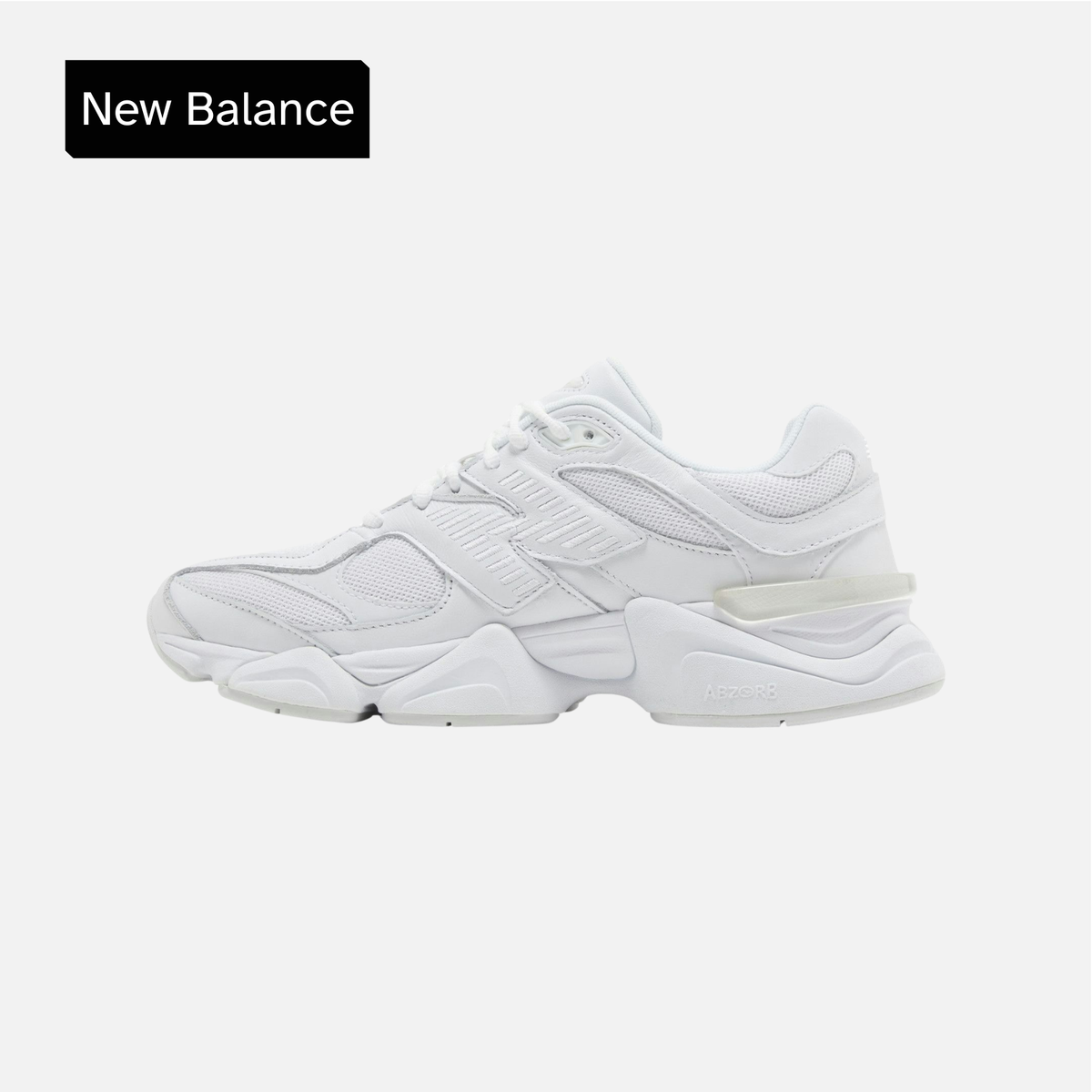 New Balance 9060 'Triple White'