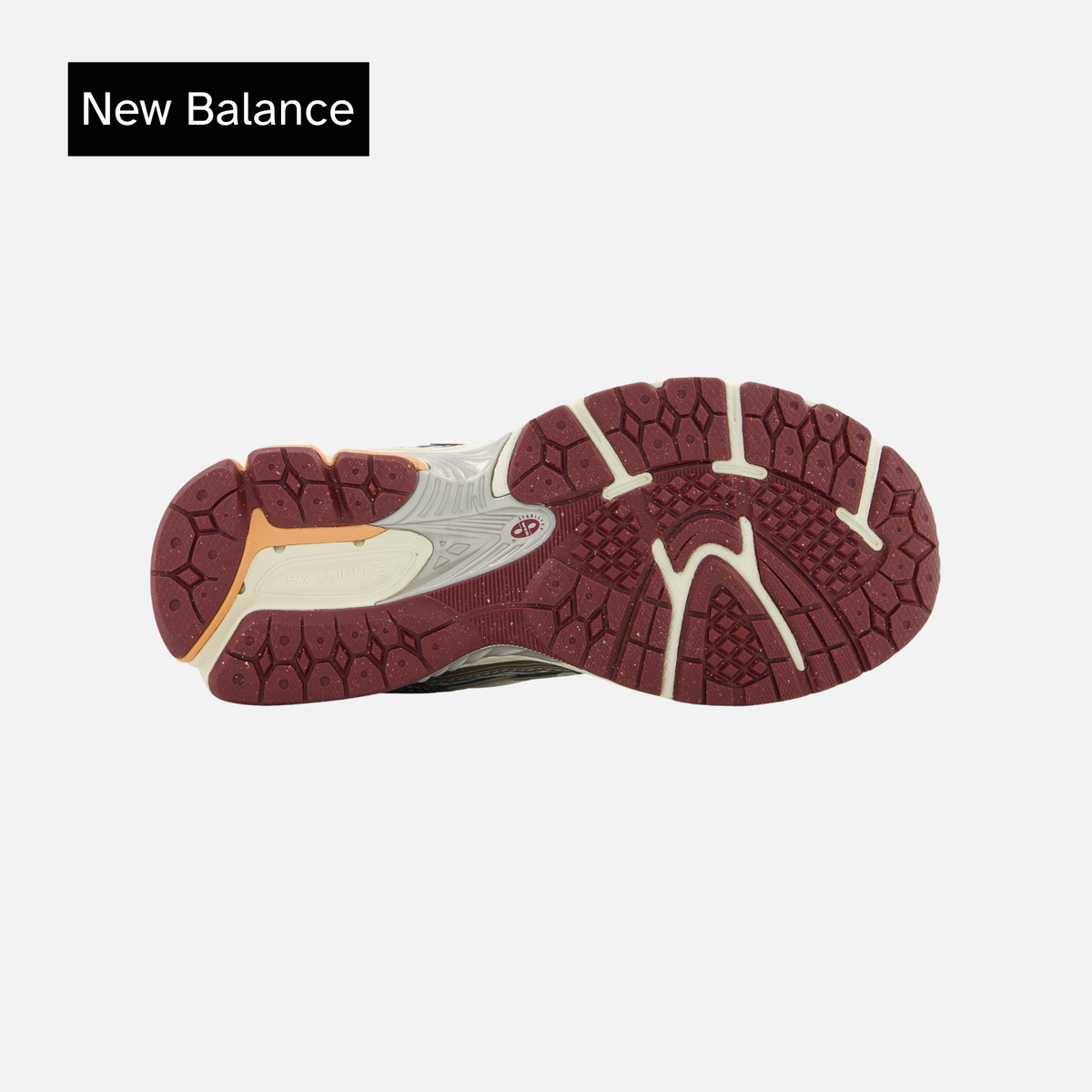 New Balance 1906 GS Silver Metalic Monarch Burgundy (GS)