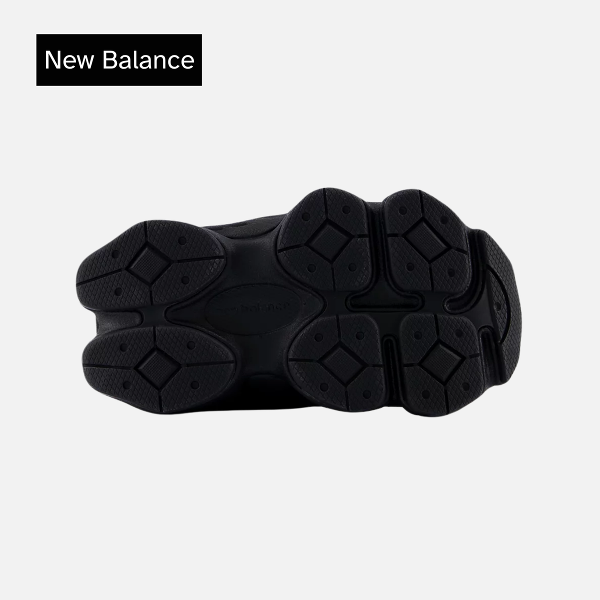 New Balance 9060 Toddler 'Triple Black Suede'