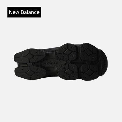 New Balance 9060 Big Kid 'Triple Black Suede'