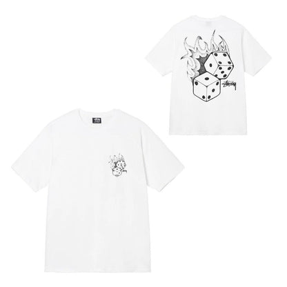 Stussy T Shirts Casual Versatile Loose T Shirts Couple