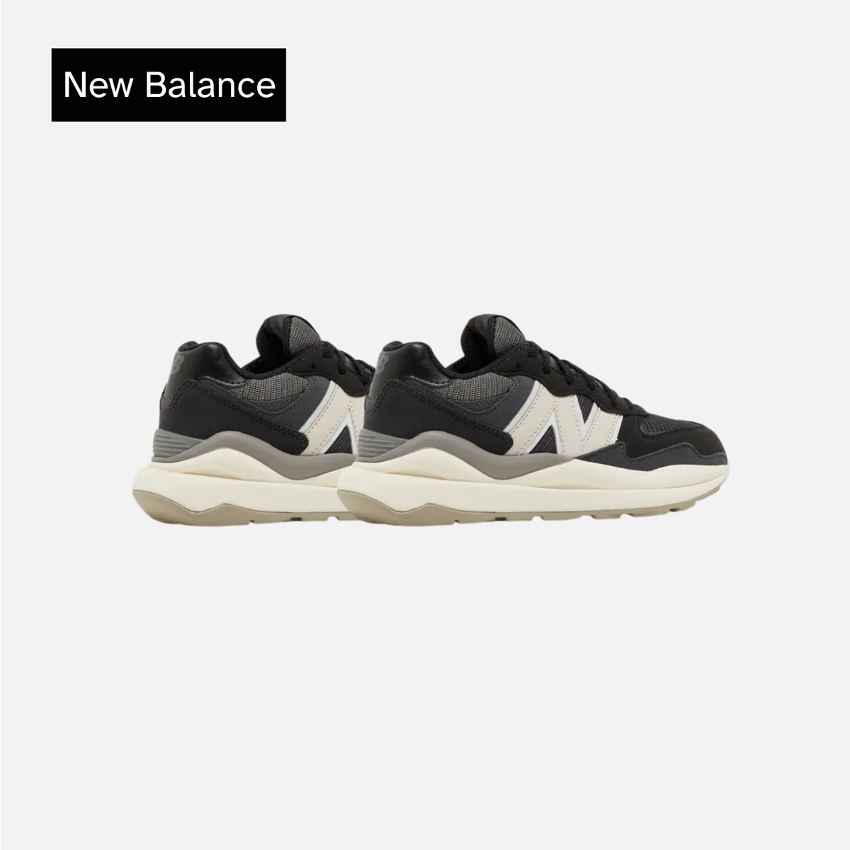 New Balance 57/40 Big Kid 'Black Moonbeam'