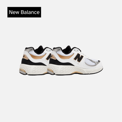 New Balance 2002R Big Kid 'White Black Gold'