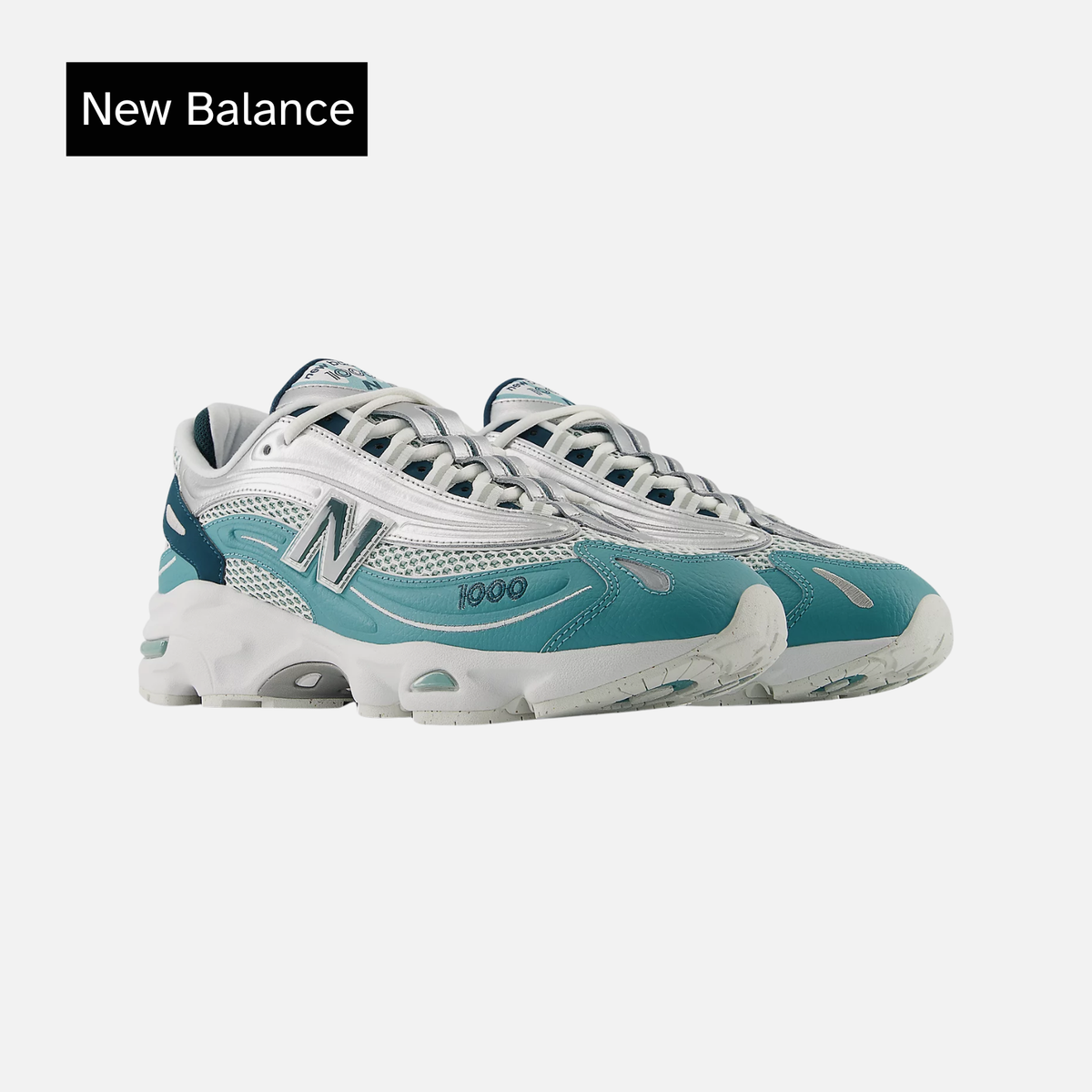 New Balance 1000 'Faded Teal White'