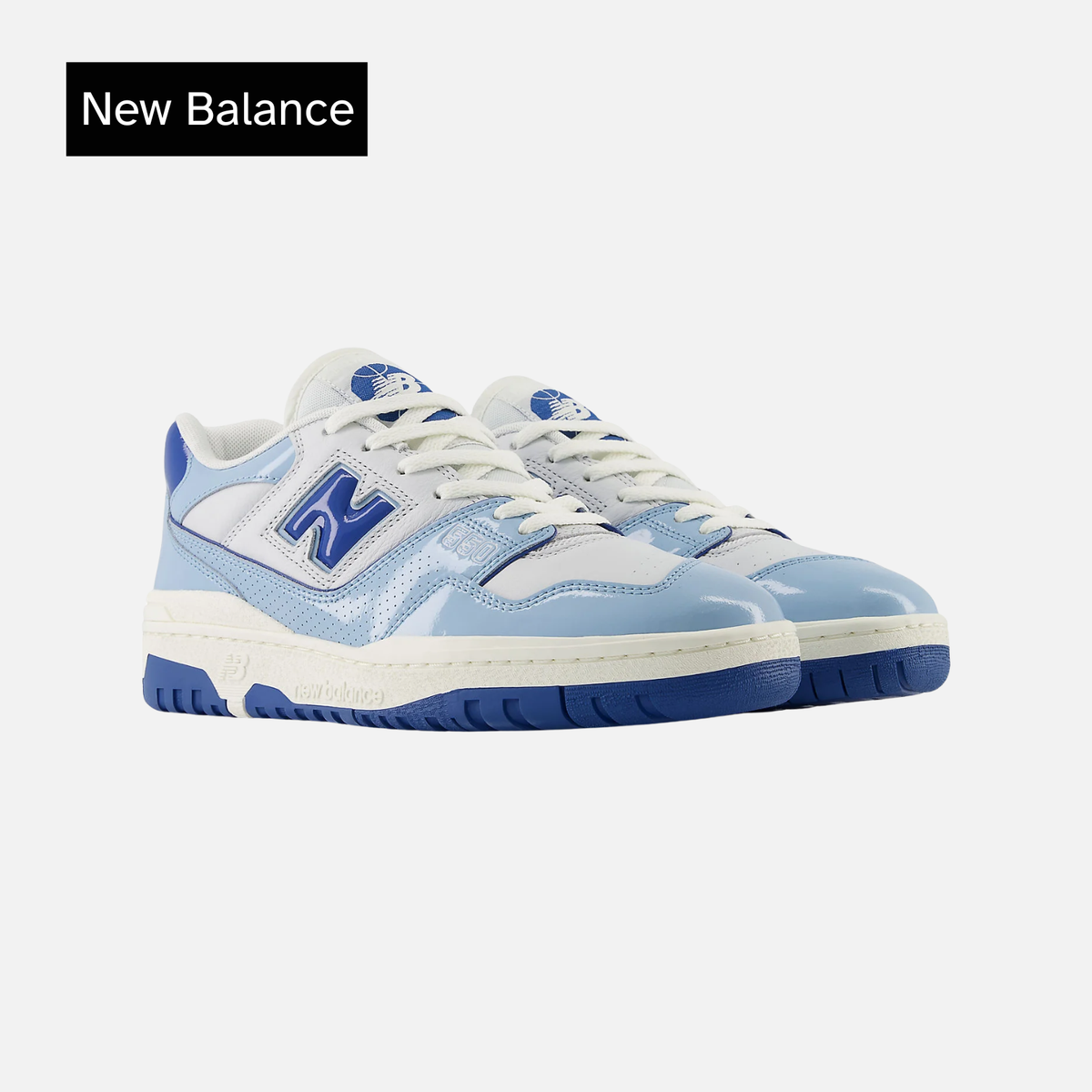 New Balance 550 'Patent Leather Pack - Chrome Blue'