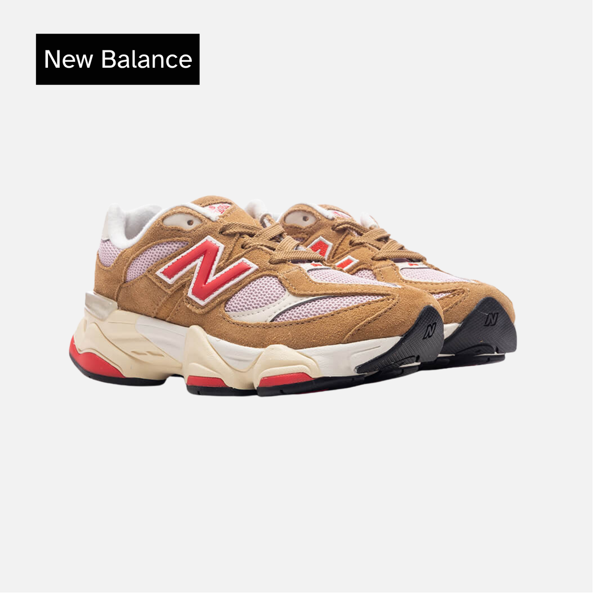 New Balance 9060 Little Kid 'Great Plains True Red'