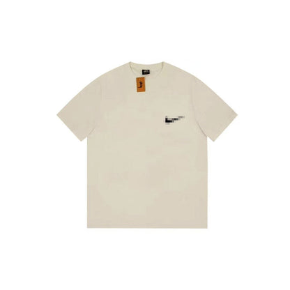 Stussy The Wide World Tribe T Shirt Loose Casual T-Shirts Same for Men and Women