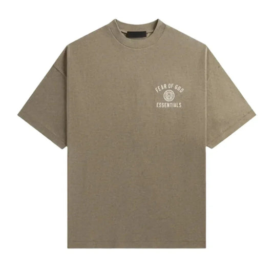 Fear of God Essentials Jersey Crewneck Tee Light Heather Grey II
