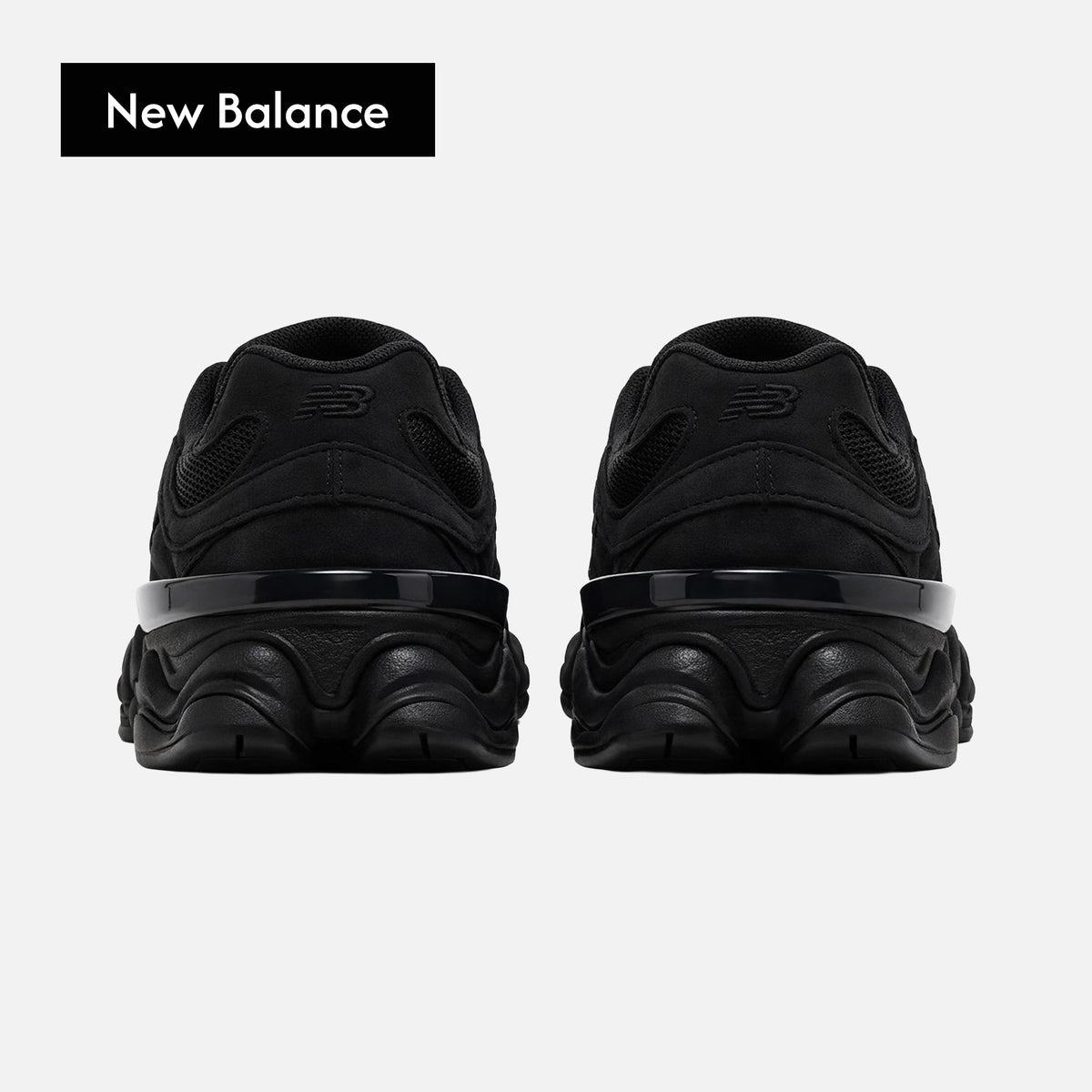 New Balance 9060 'Triple Black Suede'