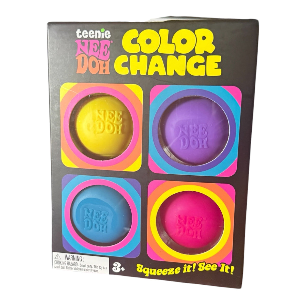 Teenie NeeDoh Color Change 4-Pack