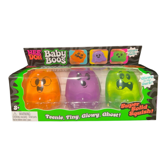 NeeDoh Baby Boos Glow-in-the-Dark 3-Pack