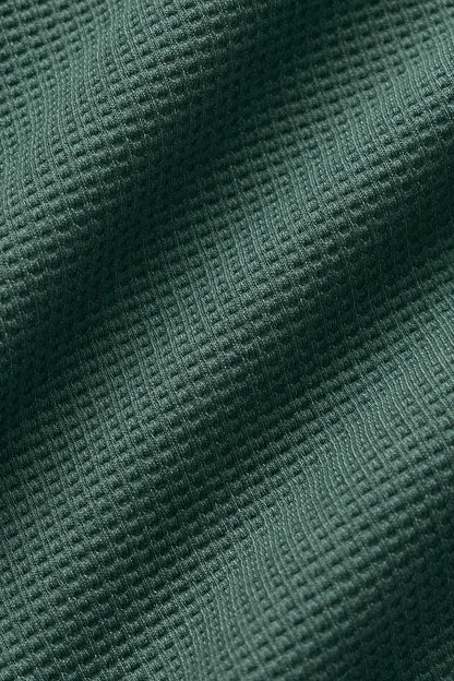 Waffle Lounge Hoodie - Clover Green