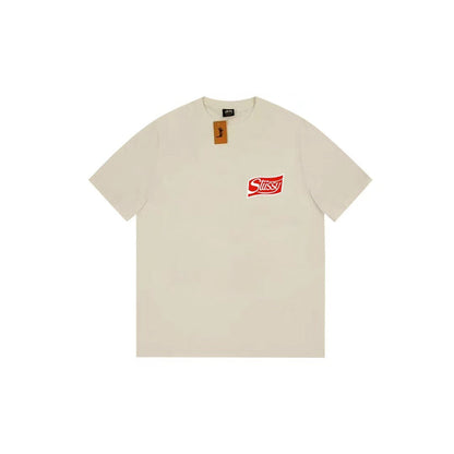 Stussy T Shirts Loose Casual T-Shirts Same for Men and Women