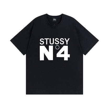 Stussy T Shirts Casual Loose Couple T Shirts