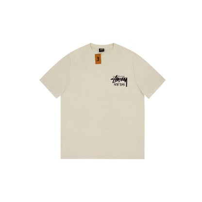 Stussy T Shirts Loose Casual T-Shirts Same for Men and Women