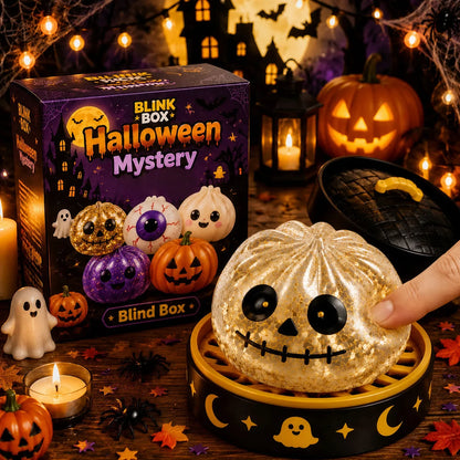8cm Halloween Dumpling Squeeze Squishy Toy, Cute Slow Rising Squeeze Stress Relief Sensory Toy, Soft Kawaii Halloween Fidget Toy