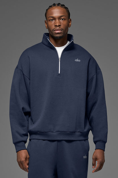 Accolade 1/4 Zip Pullover - Navy